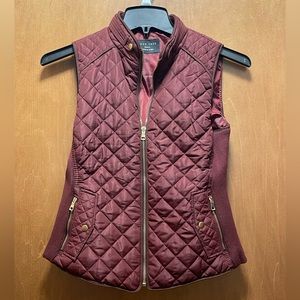 Love Tree maroon vest